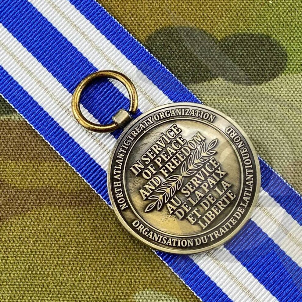 NATO Medal ISAF Gongs Honours and Awards