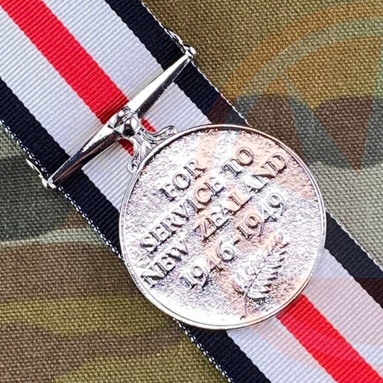 New Zealand Service Medal 19461949 Gongs